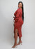 Mid-calf Sweater Dress