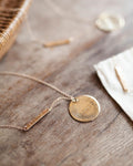 Wallea-Coin and Bar Necklace