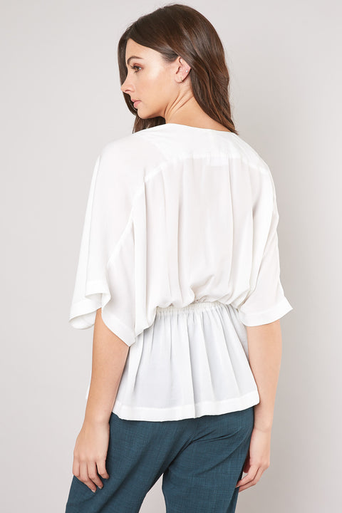 Surplice High-Low Top