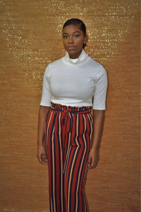 Stripe Paula Pants