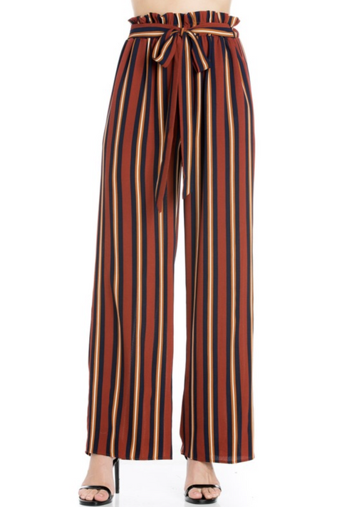 Stripe Paula Pants