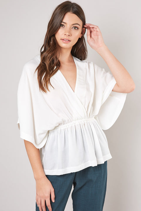 Surplice High-Low Top