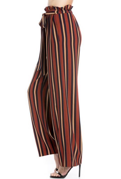 Stripe Paula Pants