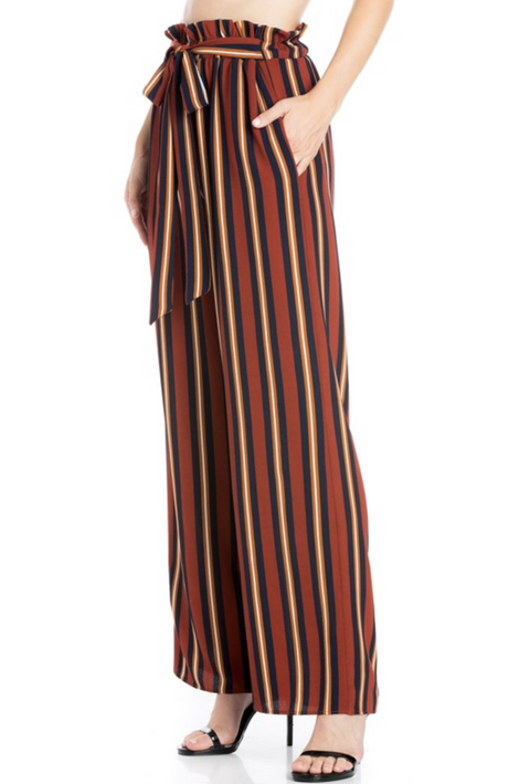 Stripe Paula Pants